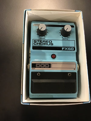 DOD FX60 Stereo Chorus Pedal Used