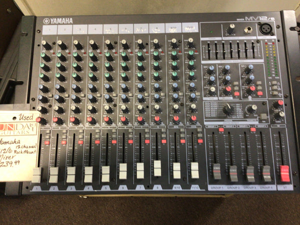 Yamaha MV12/6 12 Channel Mixer Used