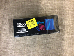Rico Select Jazz Tenor Saxophone Reed 2 Soft Unfiled (Single Reed)