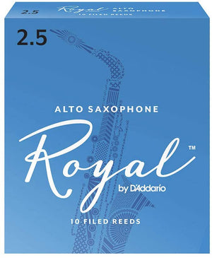Royal Alto Saxophone Reed 2.5 (Single Reed)