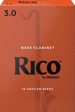 Rico Bass Clarinet Reed 3 (Single Reed)