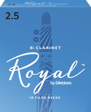 Rico Royal Reed Clarinet 2.5 (Single Reed)