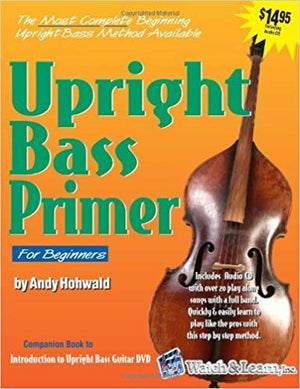 Upright Bass Primer Book For Beginners with Audio CD