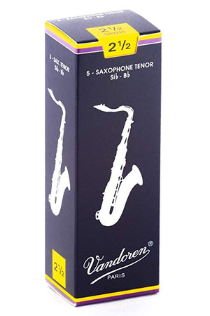Vandoren Reed Tenor Saxophone 2.5 (Single Reed)