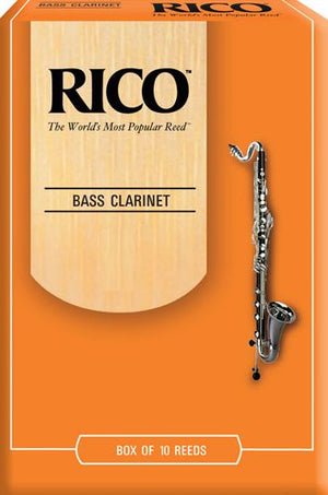 Rico Bass Clarinet Reed 2 (Single Reed)
