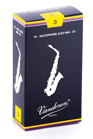 Vandoren Reed Alto Saxophone 3 (Single Reed)