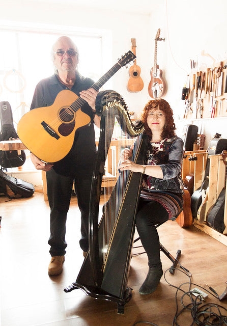 Máire Ní Chathasaigh and Chris Newman