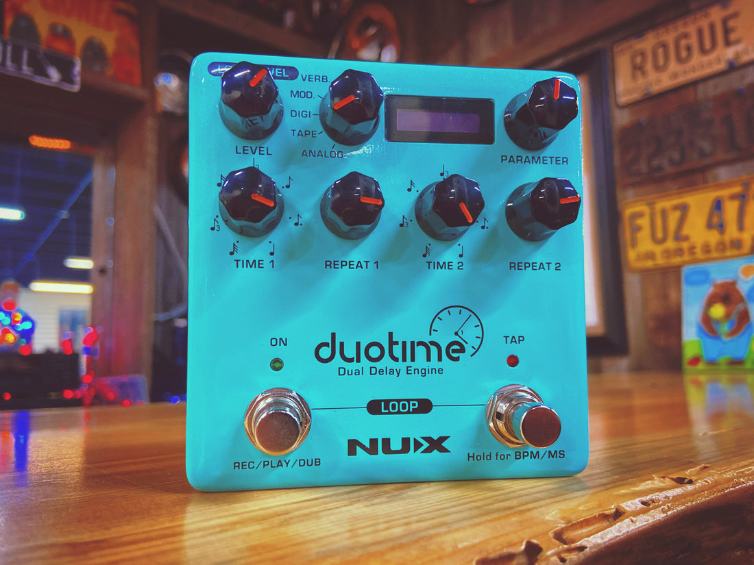 The Best Delay Pedal: Product Spotlight on the NuX Duotime Dual Delay Engine