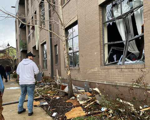 Nashville Tornado Hits Close to Home