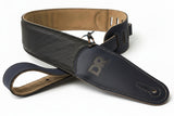 DR 550BL Premium Buttersoft Guitar Strap Dark Navy Blue