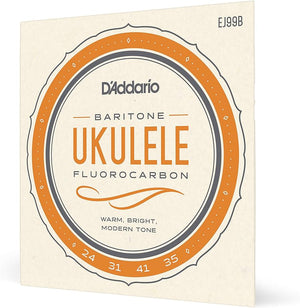 D'Addario EJ99B Baritone Ukulele Strings, Fluorocarbon