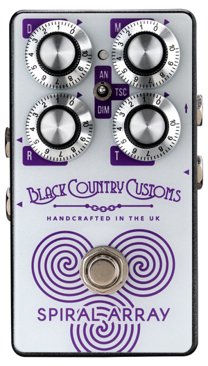 Black Country Customs SPIRAL Boutique Effect Pedal - Chorus