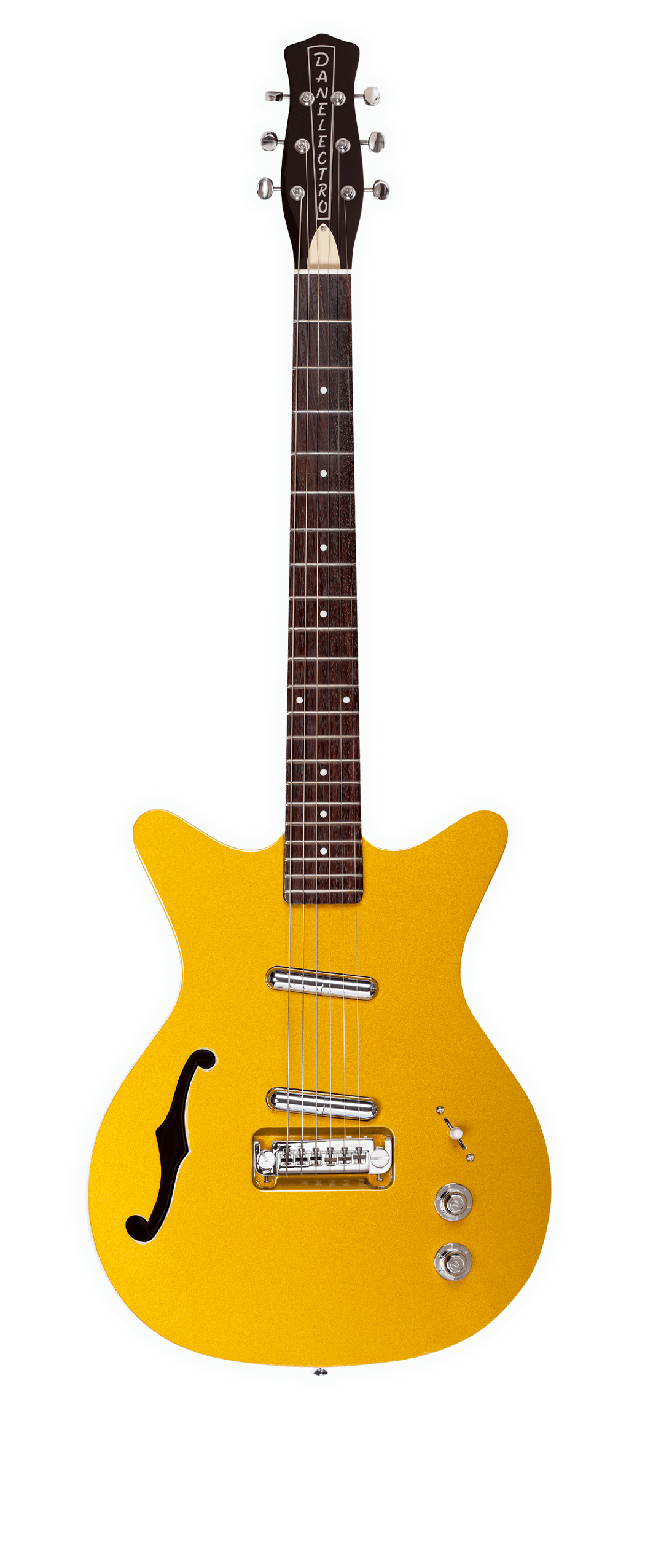Danelectro Fifty Niner Electric Guitar Gold Top