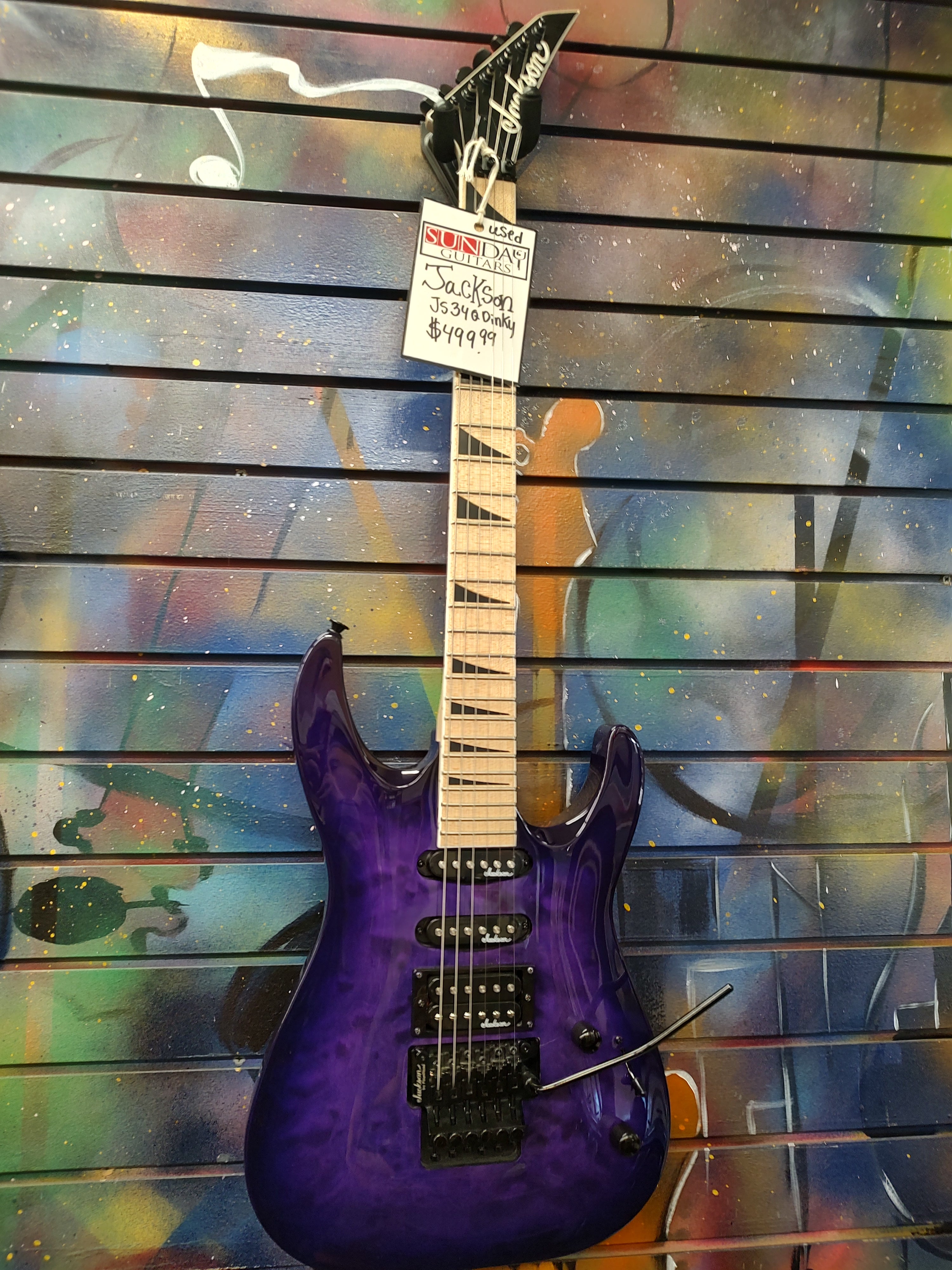 Jackson JS34Q Dinky Used
