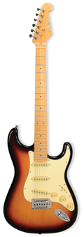 Amati F Series 70STSB ST-Style Sunburst w/GB