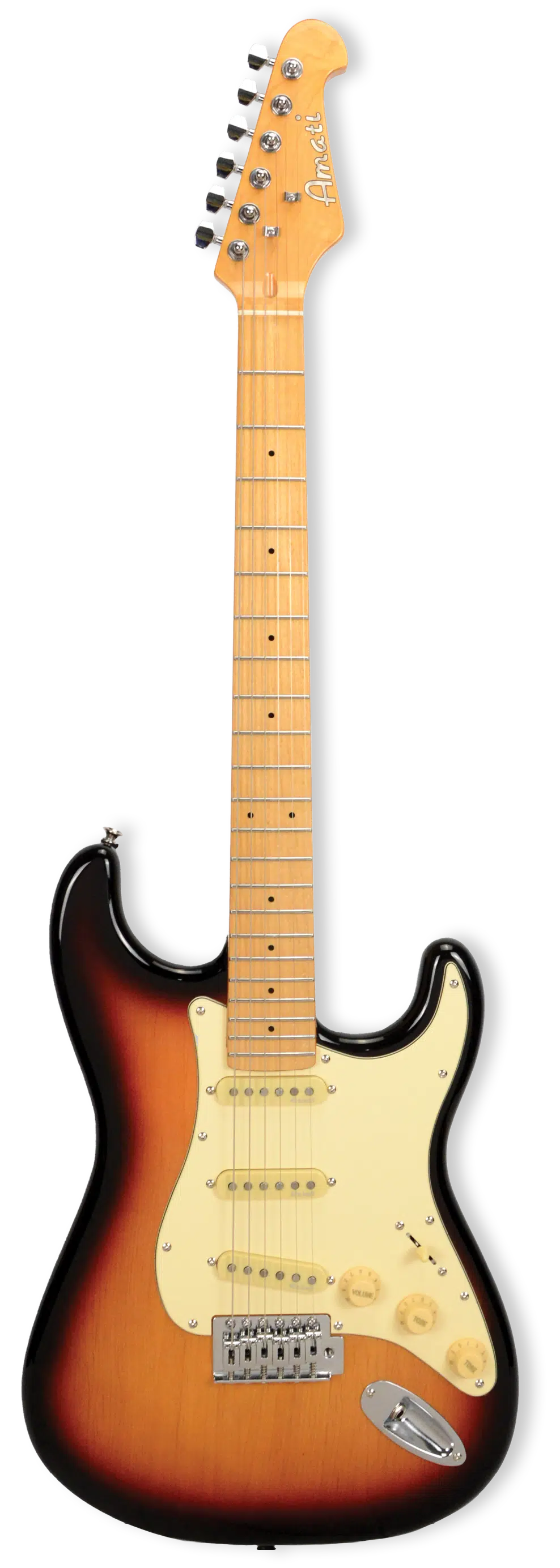 Amati F Series 70STSB ST-Style Sunburst w/GB