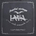 Aquila 140U EADG Bass Ukulele Strings, Thunderblack