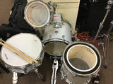 4 pc. Ludwig “Questlove BreakBeat” 10’, 13’, 13”, 16” Drum Set with Bag USED