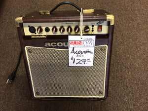 Acoustic A15V Acoustic Amp Used