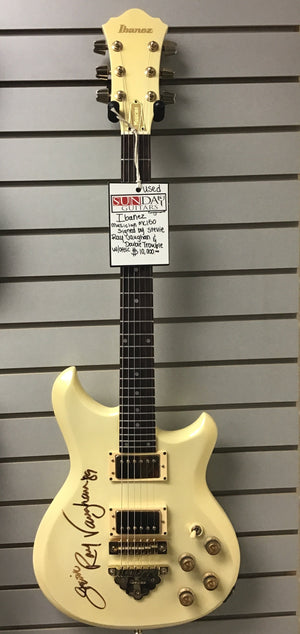 Ibanez Musician MC150, Signed By Stevie Ray Vaughan & Douible Trouble Used