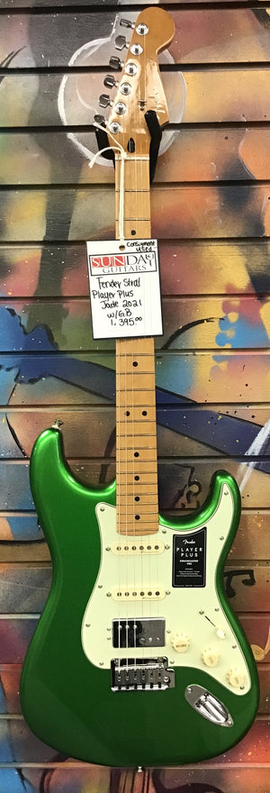 Fender Strat Player Plus Jade 2021 W/G.B Used