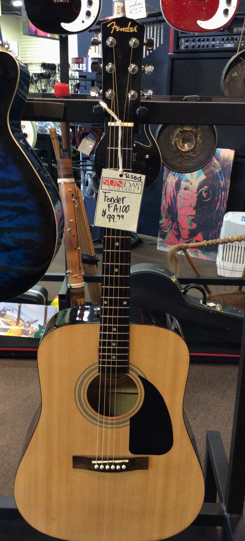 Fender Acoustic FA100 Used – Sunday Guitars