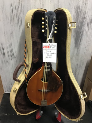 The Gibson A style Mandolin w/OHSC Vintage
