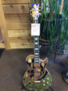 Sparka Custom Art Gold Leaf SG Electric Guitar