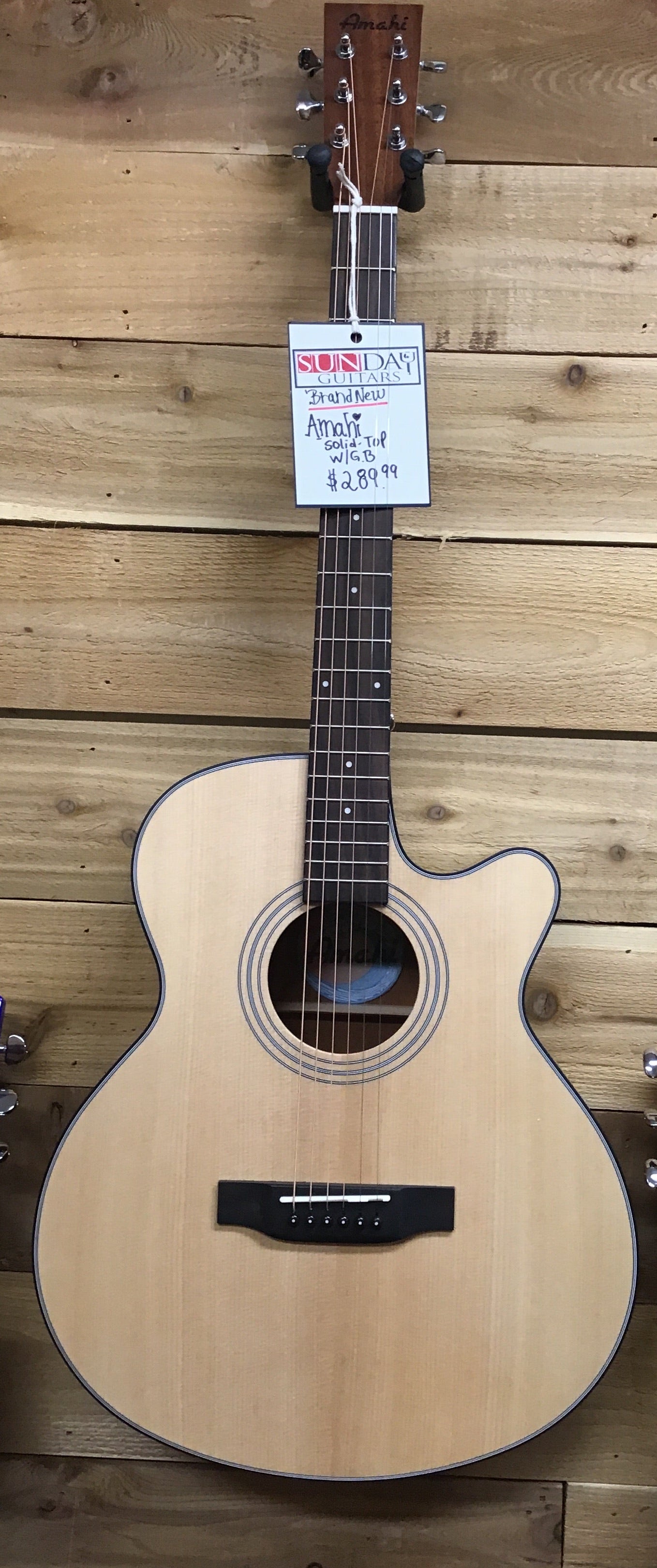 Amahi Solid Top Acousic