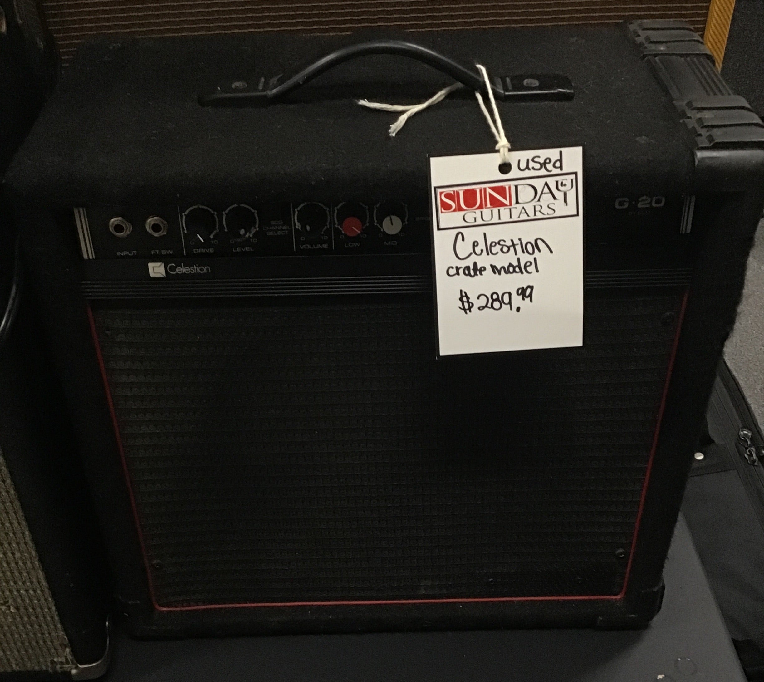 Celestion Crate Model Used