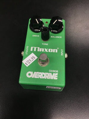 Maxon 0D808 Overdrive Pedal Used