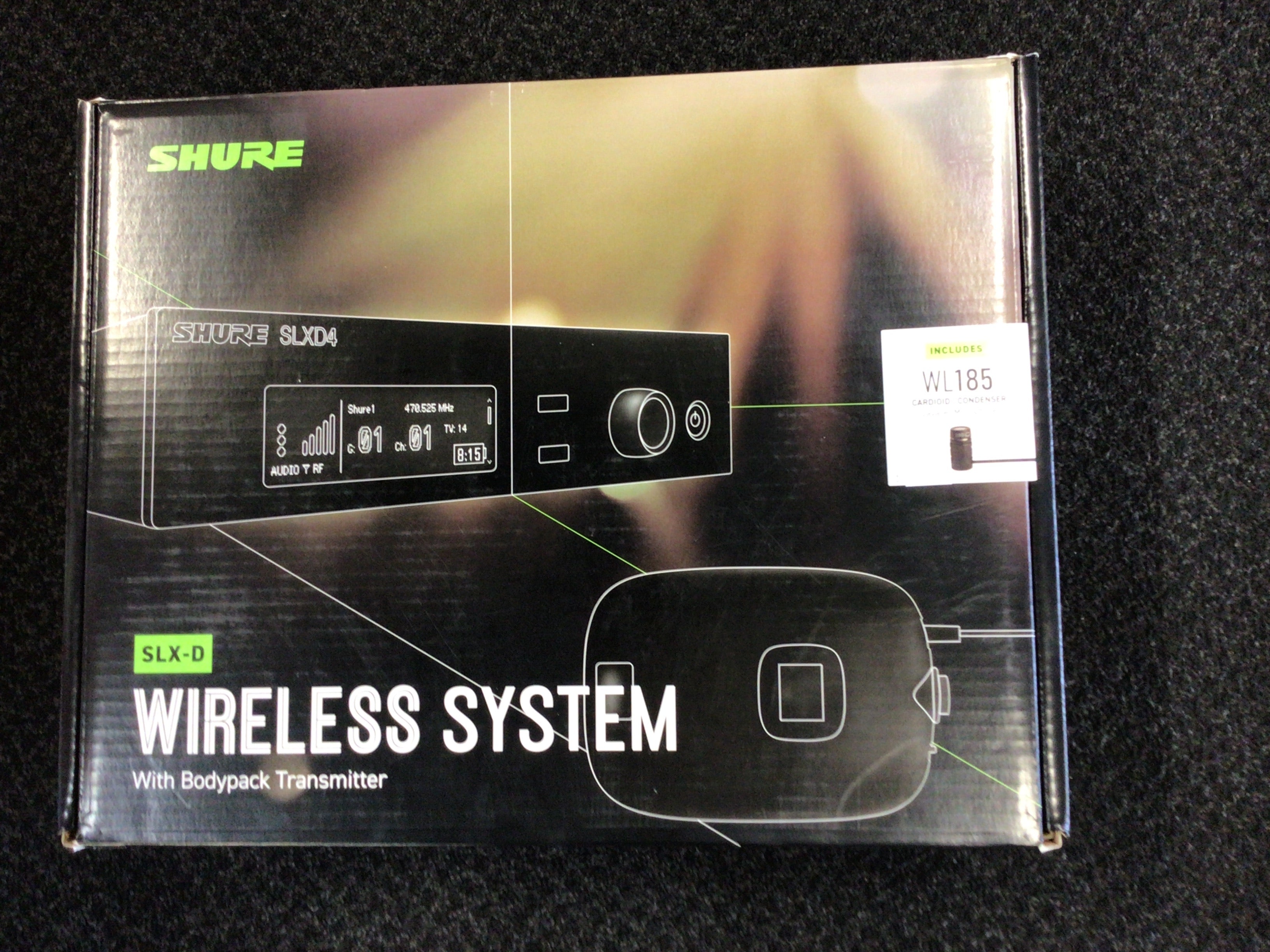 Shure Wireless Condenser Lavalier Microphone System