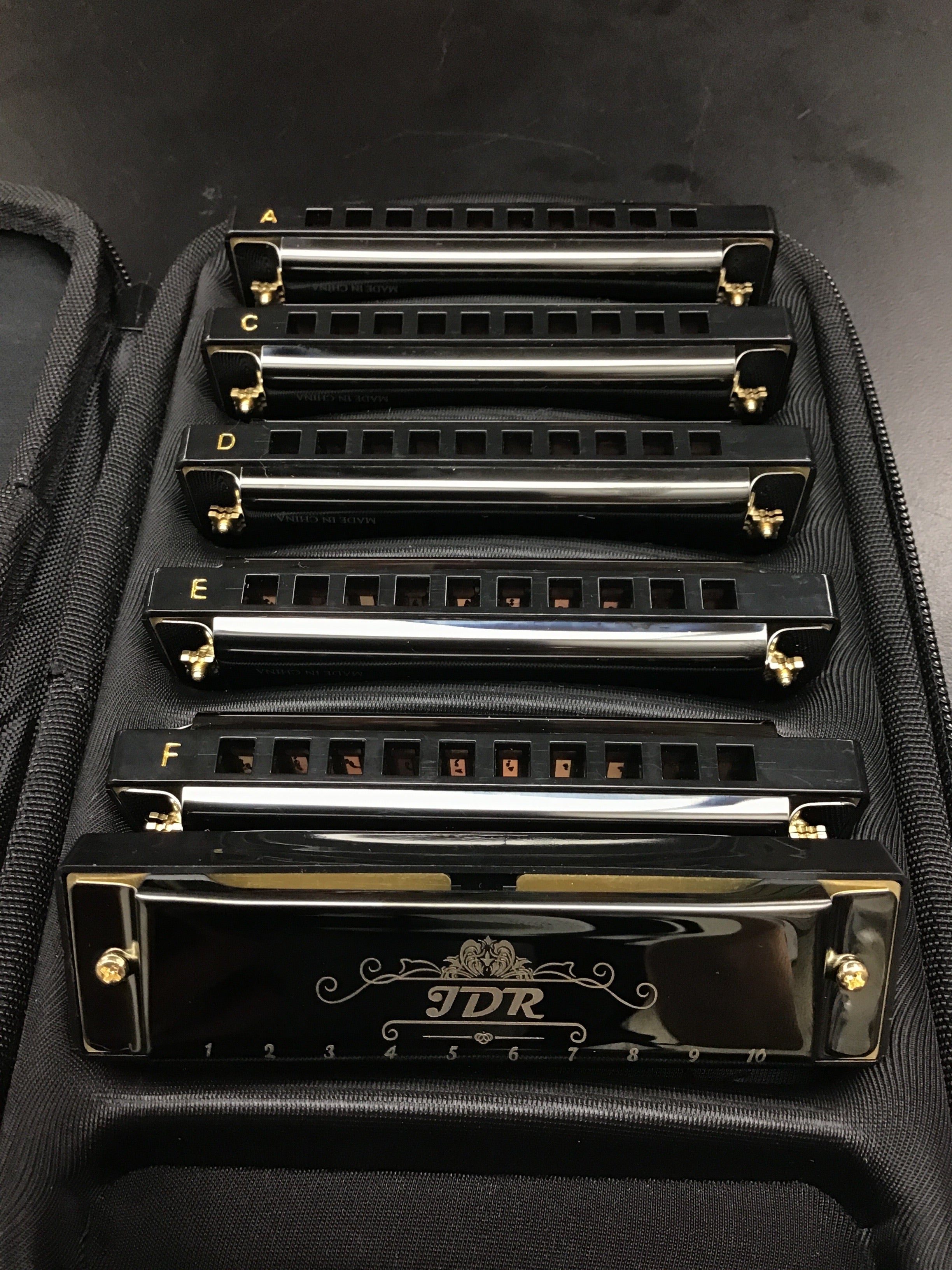JDR Multiple Keys Harmonica Set