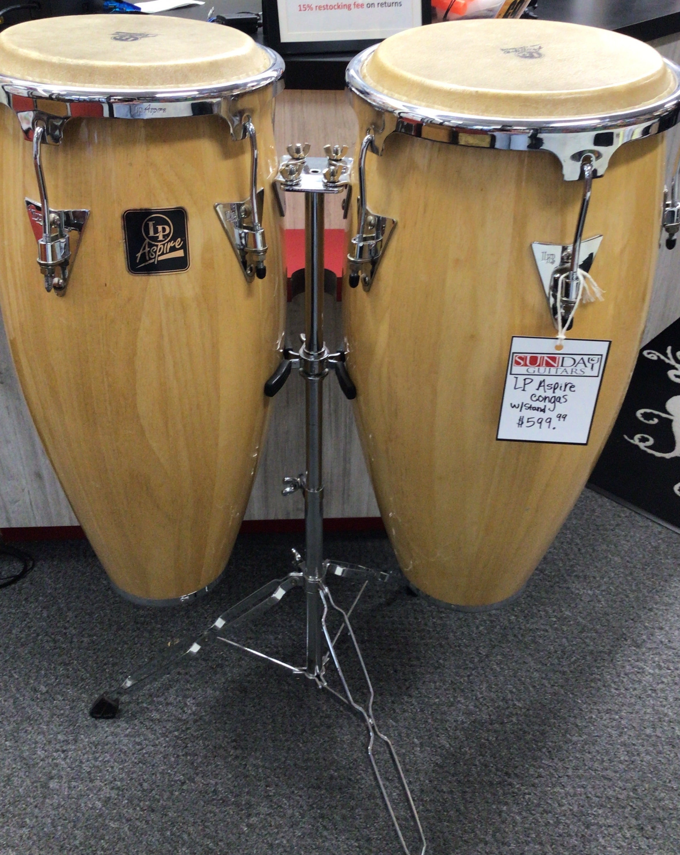 LP Aspire Congas Used