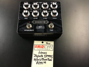 Laney Digbeth DPPRE Hybrid Bass Preamp Pedal