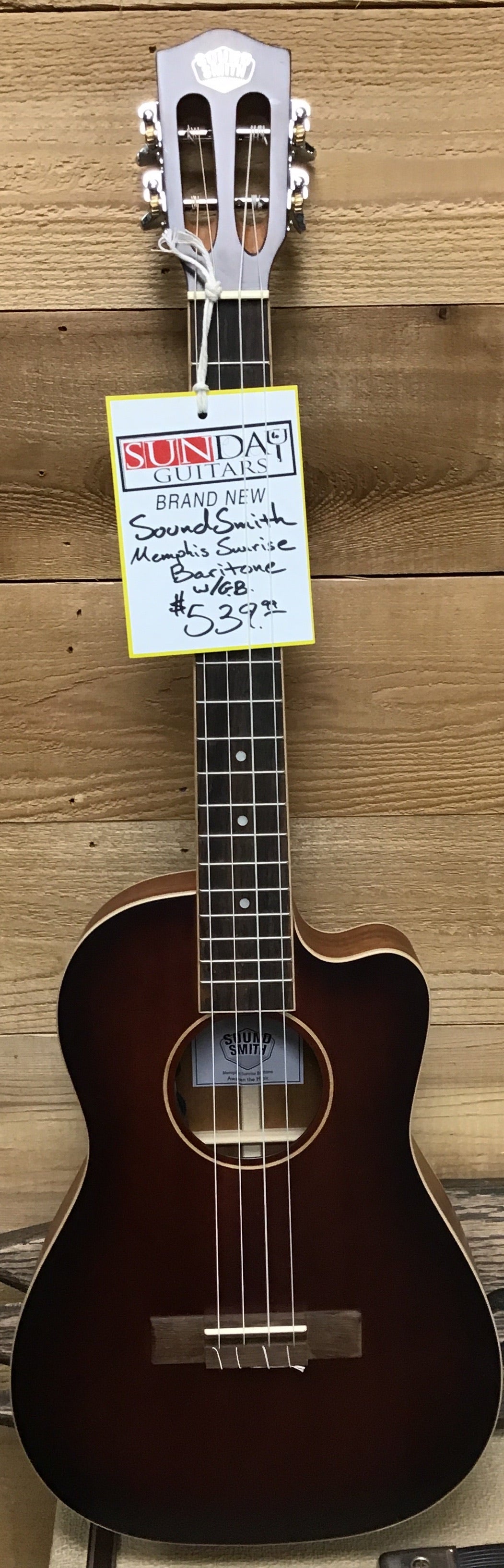 Sound Smith Memphis Sunrise Baritone ukulele