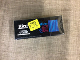 Rico Select Jazz Tenor Saxophone Reed 2 Soft Unfiled