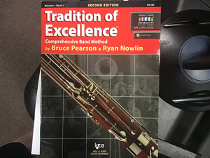 Tradition of Excellence Bassoon Book 1