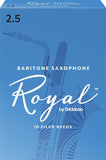 Rico Royal Reed Baritone Saxophone 2.5 (Single Reed)