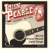 John Pearse 200L 12 53 Acoustic Guitar Strings, 80/20