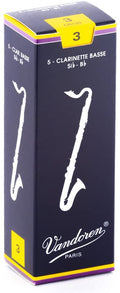 Vandoren Bass Clarinet Reed 3.0 (Single Reed)