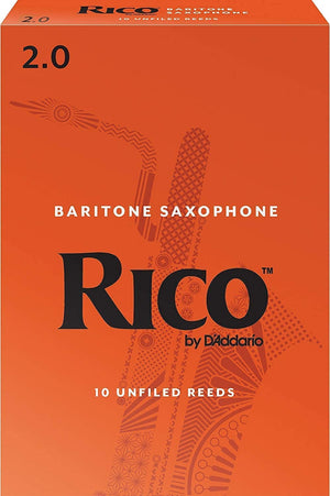 Rico Baritone Saxophone Reeds 2 (Single Reed)