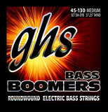 GHS 5 String 5MDYB Bass Boomers Medium 45-130 Roundwound Electric Bass Strings