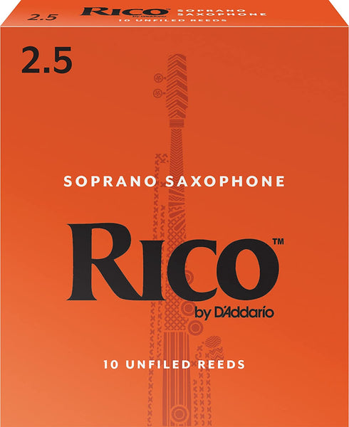 Rico Soprano Saxophone Reed 2.5 – Sunday Guitars