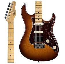 Tagima Stella Brazil Series HBLFTT Honey Burst Electric Guitar w/HSC