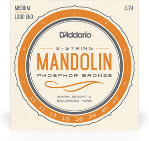 D Addario EJ74 Mandolin 8 String 11 40