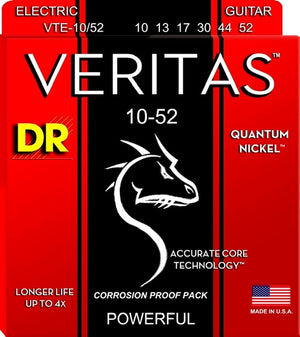 DR VTE1052 Veritas 10 52 Electric Guitar Strings