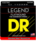 DR FL11 Medium Light Legend Flatwound 11 48 Electric Guitar Strings