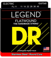 DR FL11 Medium Light Legend Flatwound 11 48 Electric Guitar Strings