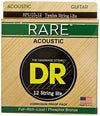DR RPL1012 12 String Light Rare 10 to 48 Acoustic Guitar Strings